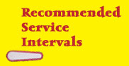 recommended service intervals